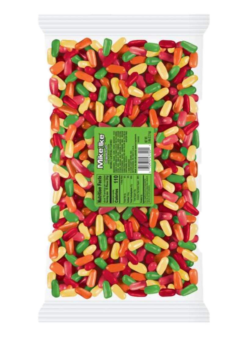 MIKE AND IKE Original Fruits Bulk Official 5 lb.Bag