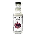 BRIANNAS - Home Style Creamy Blue Cheese Dressing - Fine Salad Dressing made with Premium Ingredients - Gluten Free & Low Sugar Dressing - 12 oz