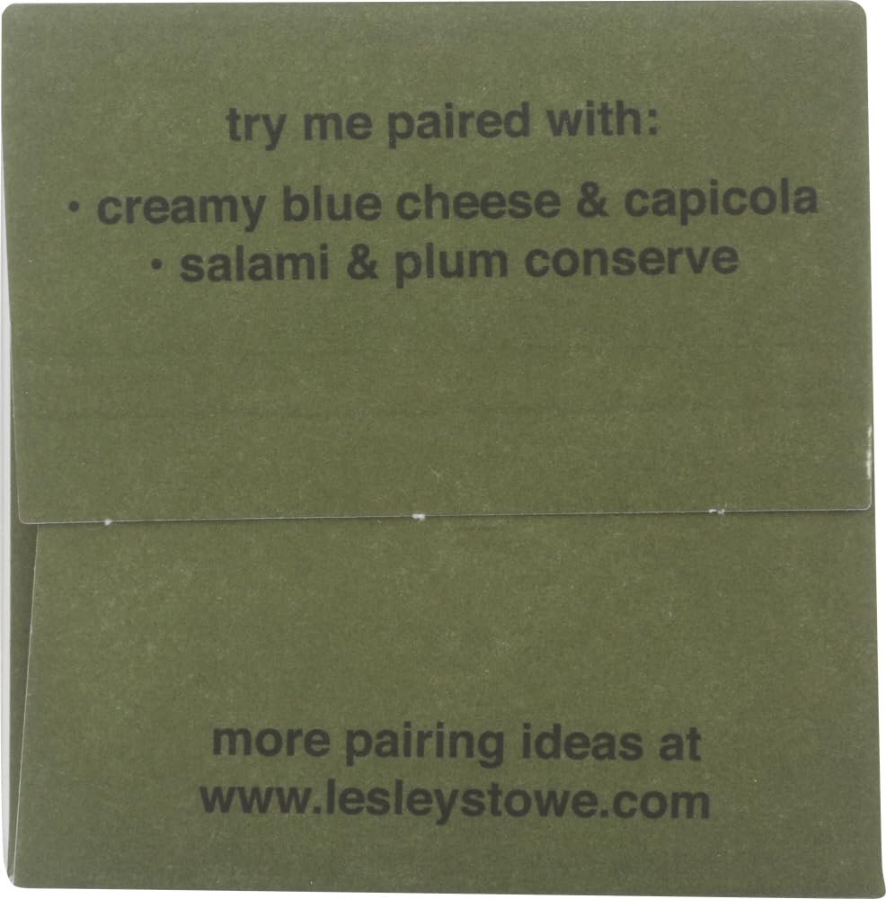Raincoast Crisps Leslie Stowe, Rosemary Raisin Pecan Crackers, 5.3 ounces
