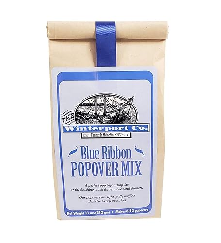 Winterport Co. Traditional Popover Mix, 11 Ounce, Made in Maine, All Natural