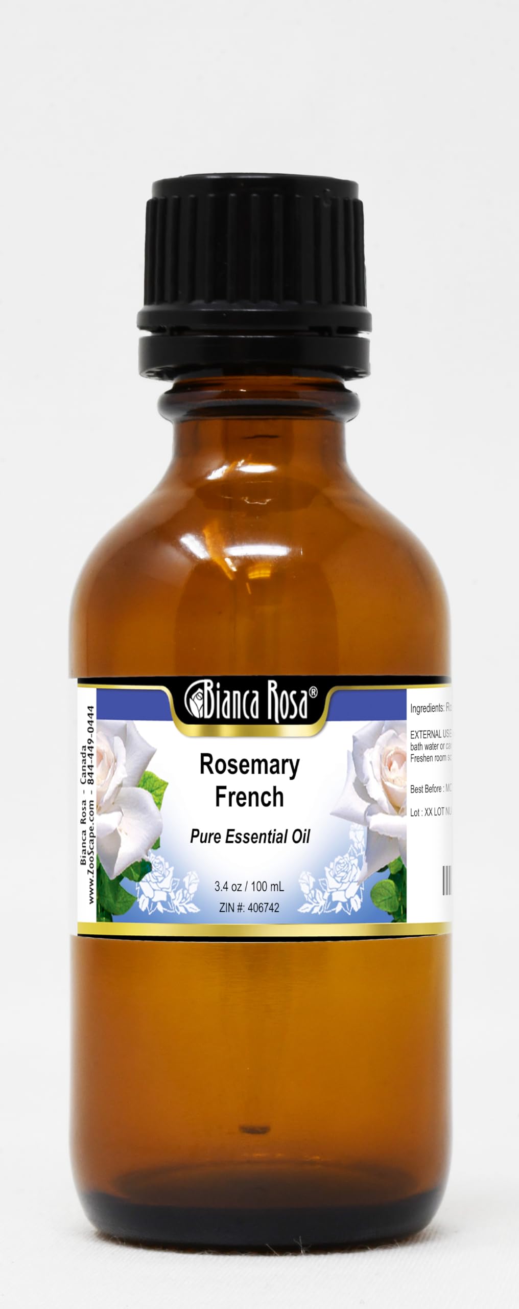 Rosemary French Pure Essential Oil (3.40 oz, ZIN: 406742) - 2 Pack