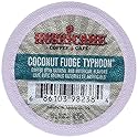 Hurricane Coffee & Tea Coconut Fudge Typhoon Single Cup Coffee for Keurig K Cup Brewers, 24Count