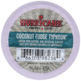 Hurricane Coffee & Tea Coconut Fudge Typhoon Single Cup Coffee for Keurig K Cup Brewers, 24Count