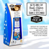 Instant Fresh Air 'Petiss' Pet Odor Eliminator & Cat Litter Deodorizer Spray - Neutralizes Dog & Cat Odors Fast - Eco-Friendly & Safe for Pets - Fresh