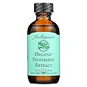 Flavorganics Organic Peppermint Extract - 2 oz - 95%+ Organic - Gluten Free - Wheat Free - Kosher