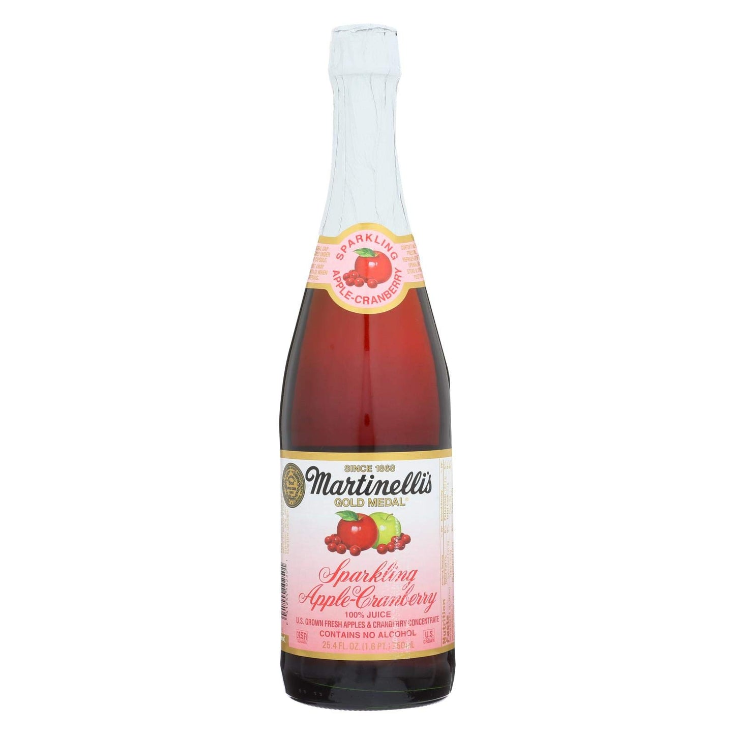 Martinelli's Apple Cranberry 25.4 oz (Pack of 12)