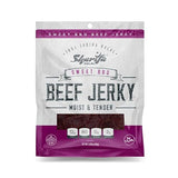 Sharifa Halal Beef Jerky, Sweet BBQ, (1) 2.85 oz. Bag - Great Everyday Halal Jerky Beef Meat Snack, 100 % Real Zabiha Halal Beef, 12g of Protein, 80