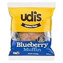 Udis Gluten Free Blueberry Muffin, 3 Ounce -- 36 per case.