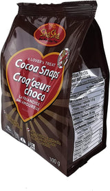 ShaSha Cocoa Snap Cookies, 10.5oz (300g)