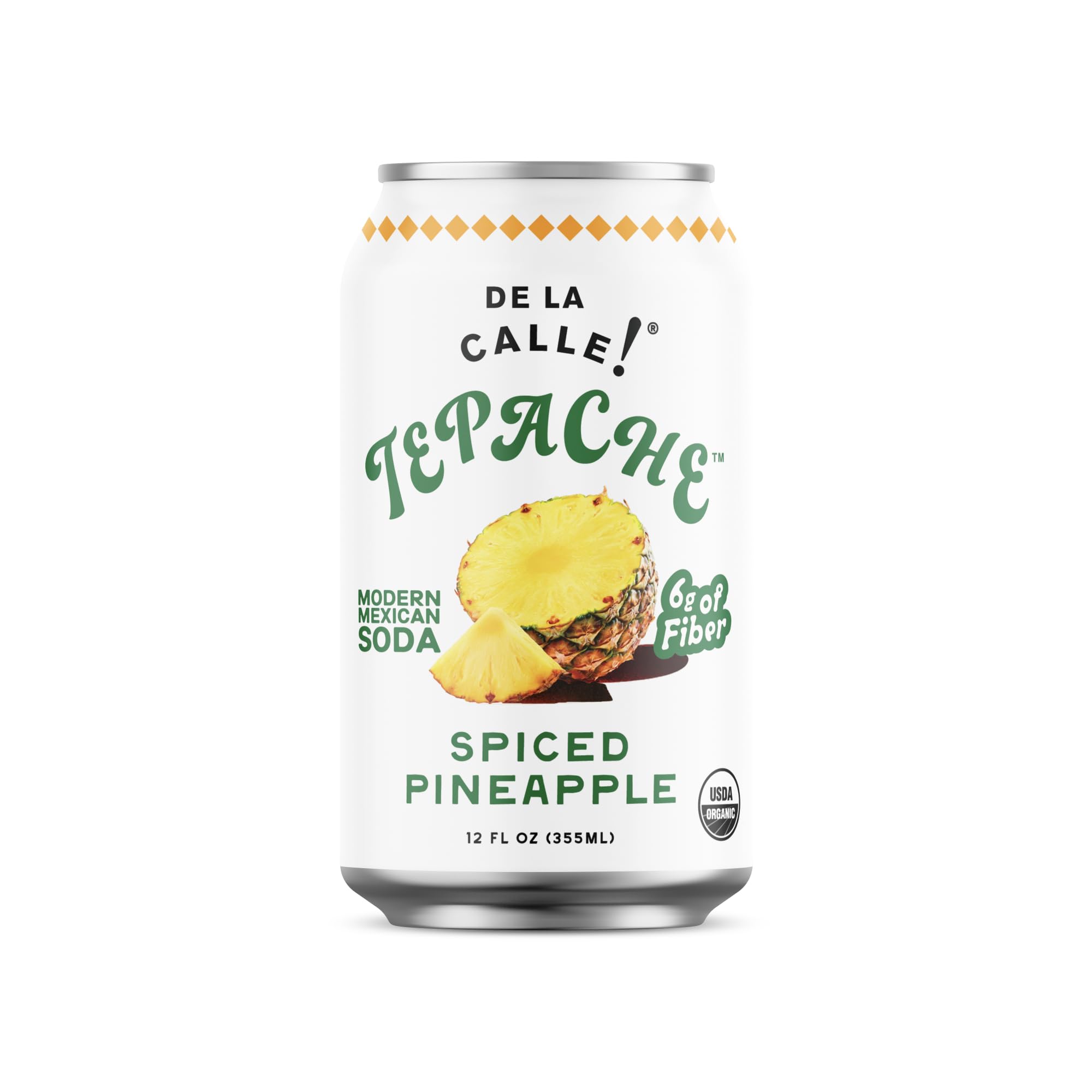 De La Calle Organic Traditional Pineapple Spice Tepache, 12 FZ