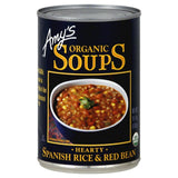 Amys, Soup Spnsh Rice&Red Bean, 14.7 OZ (Pack of 24)