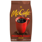 McCafe Premium Roast, Ground Coffee, Medium Roast, Premium Quality, Responsibly Sourced, Kosher Certified, 30oz. Bag