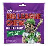 Big League Chew, Ground Ball Grape Bubble Gum, 2.12-Ounce Pouches (Pack of 12)12