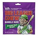 Big League Chew, Ground Ball Grape Bubble Gum, 2.12-Ounce Pouches (Pack of 12)12