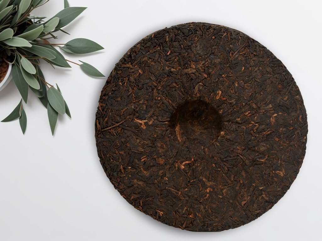Golden Sip 2020 Ripe Puer Chinese Tea Old Tree 357g