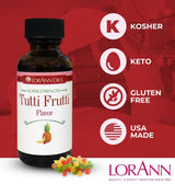 LorAnn Oils Super Strength Flavoring - Used For Candy Making, Flavoring, Baking, Hard Candy, & Flavor Oils - Bold, Natural Flavors 4X Stronger Than