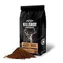 Killshot Coffee Ground Coffee - 12 Ounce Bag, Medium-Dark Roast, (12 oz, Huntsmen Roast)
