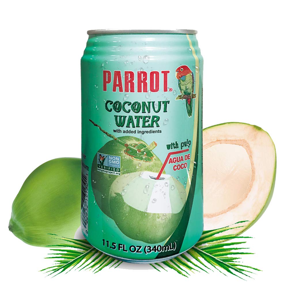 Parrot Coconut Juice, 11.5-ounce (Pack of 12)