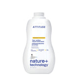 ATTITUDE Floor Cleaner, EWG Verified, Streak-Free, Vegan & Plant-Based for Tile, Wood & Laminate Floors, Citrus Zest Scent, 35.2 Fl Oz
