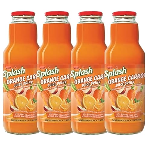 SPLASH Orange Carrot Juice Drink 750ml, 4 Pack