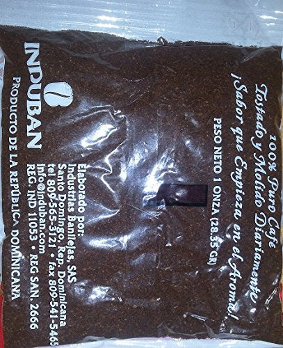Cafe Santo Domingo 100% Puro Cafe 1 Packet of 12 units of 1 oz each