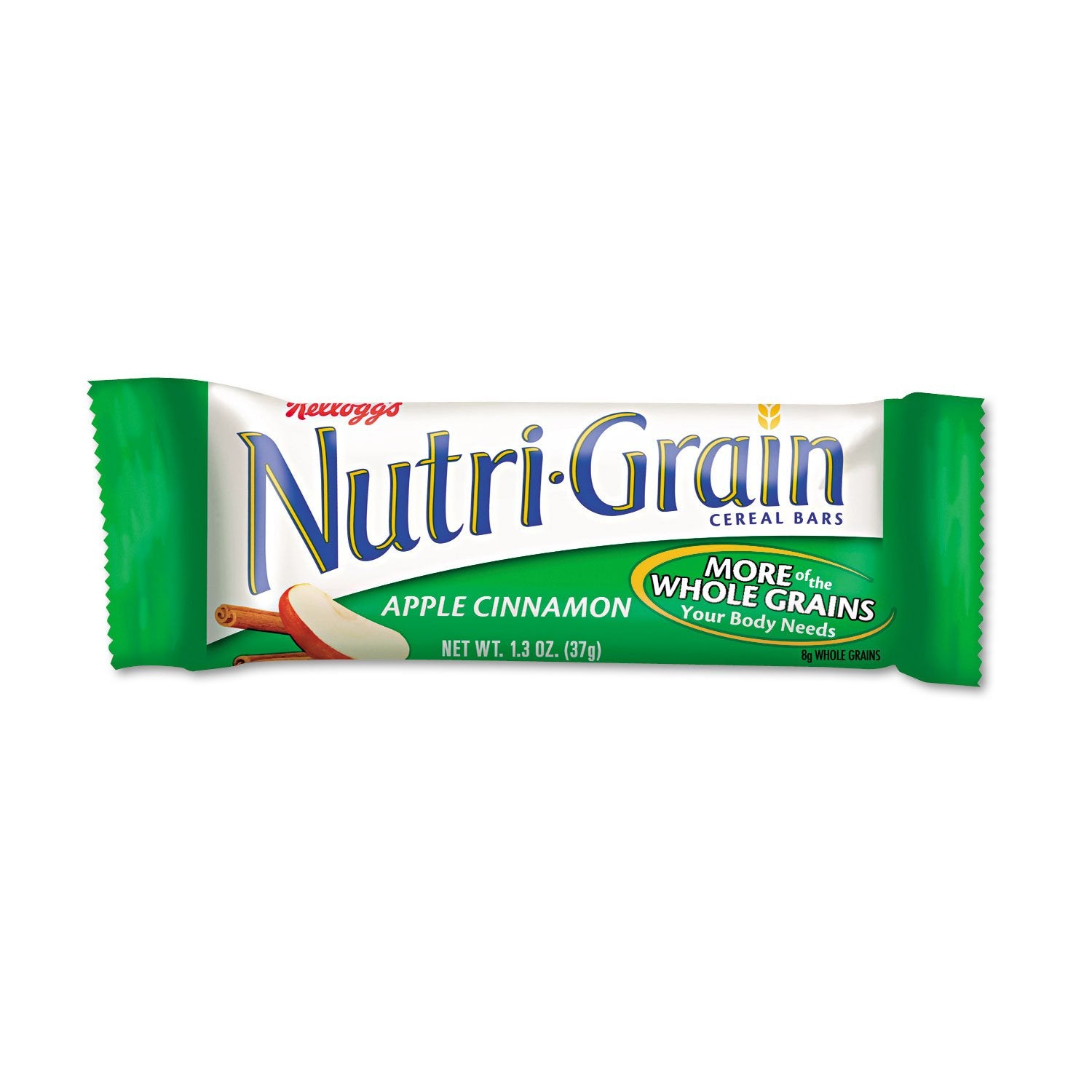 Kellogg's, Nutri-Grain Apple Cinnamon Cereal Bars, Single 1.3oz.