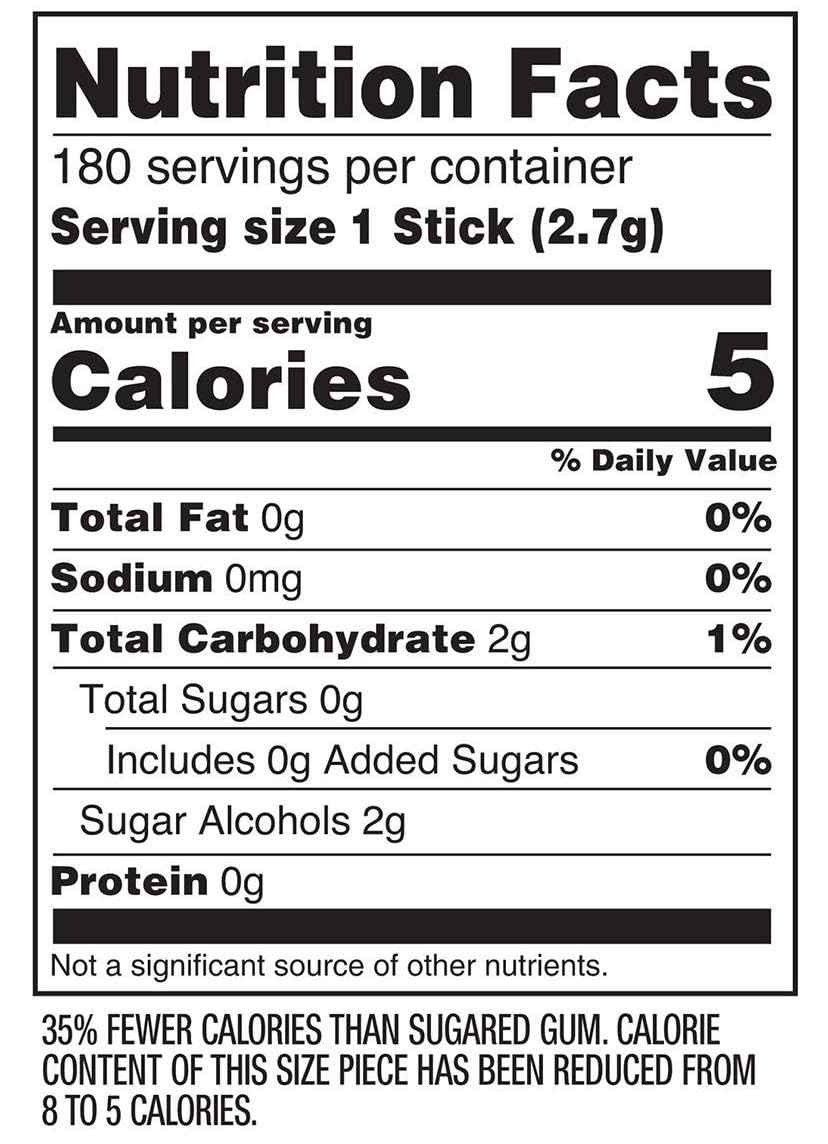 Bulk Pack Chewing Gum (Extra Sweet Watermelon, 180 pieces)