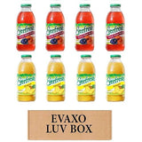 SELPONT verfresh Juice 16 oz. pack of 8 , Everfresh Peach Plum Pear , Everfresh Pineapple Juice. by evaxo