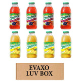 SELPONT verfresh Juice 16 oz. pack of 8 , Everfresh Peach Plum Pear , Everfresh Pineapple Juice. by evaxo