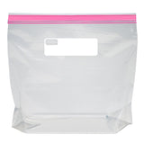 Amazon Basics Reclosable Gallon Food Storage Bags with Double Zipper Seal, Stand and Fill Base, BPA Free, 120 Count