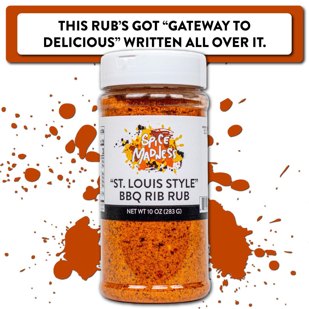 Spice Madness - St. Louis BBQ Rib Rub - 10 oz