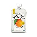 Golden Farms Mango Pouches, Single Ingredient Healthy Snacks, 100% Pure Fruit, No Added Sugar, Vegan, Gluten-Free, Kosher, Organic Squeeze Pouch