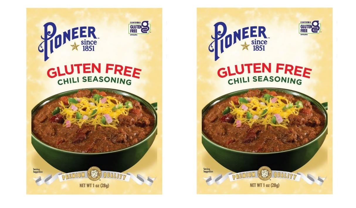 Pioneer Gluten Free Chili Gravy & Seasoning Mix - 2 Packages (1oz)