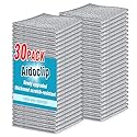 30PCS Non Scratch Wire Dishcloth Steel Wool Scrubber Scrub Pads - Kitchen Dishwashing Rag Sets Bathroom Home Essentials Towels Cleaning Pads
