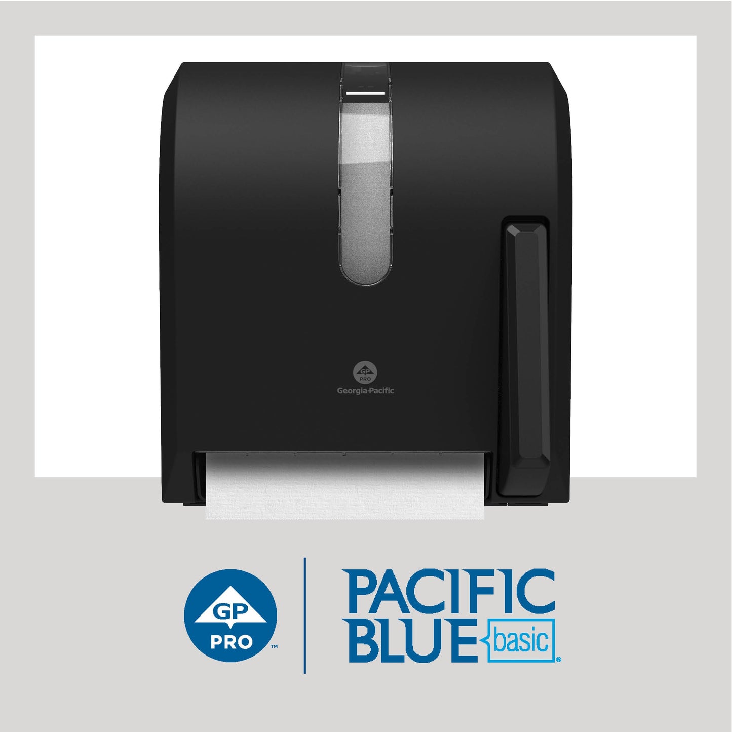 Georgia-PacificBlue Basic Paper Towel Rolls by PRO, White, 28706, 350 Feet Per Roll, 12 Rolls Per Case