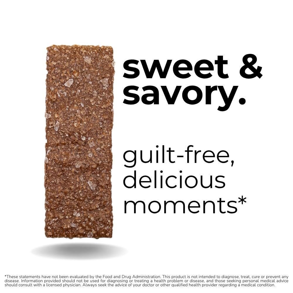 The Panza Chocolate Kosher Salt Gourmet Cookie Snack Thin & Crispy | Organic, Non-GMO, 100% Natural Ingredients | Mini Pouch 0.7 oz