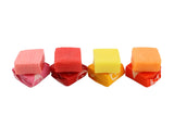 Original Star Candy Bulk- Fruity Chewy Individually Wrapped Pink, Red, Orange, and Yellow burst Fun Size Candy (1 Pound)