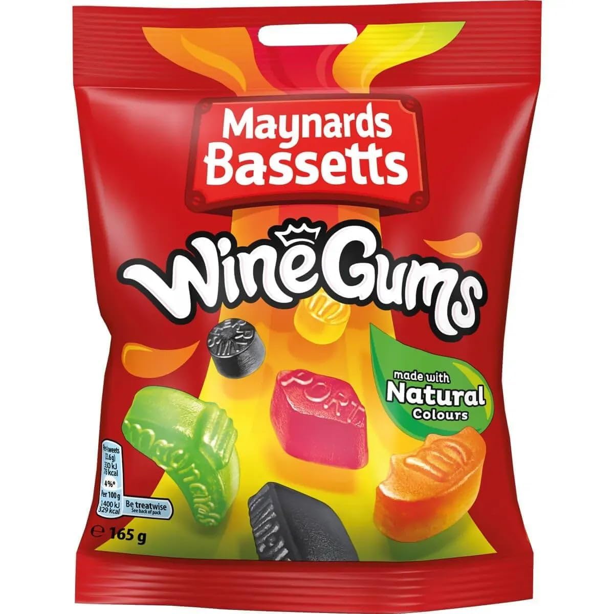 Maynards Bassetts Wine Gums £1 Sweets Bag (165g x 3)