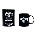 Jack Daniel's Coffee bundled with Jack Daniel's Mug and a measuring scoop - 100% Arabica - Medium Roasted Ground Coffee- Kosher - Official Licensed