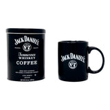 Jack Daniel's Coffee bundled with Jack Daniel's Mug and a measuring scoop - 100% Arabica - Medium Roasted Ground Coffee- Kosher - Official Licensed