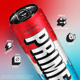 PRIME Energy ICE POP | Zero Sugar Energy Drink | Preworkout Energy | 200mg Caffeine with 355mg of Electrolytes and Coconut Water for Hydration| Vegan