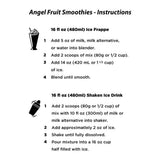 Angel Specialty Products, Blended Smoothie, 3-Pound Bag Instant Frappe Powder Mix, Strawberry Banana [3 LB] [34 Servings]