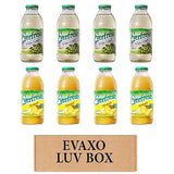 LUV BOX- variety Everfresh Juice 16 oz. pack of 8, Everfresh White Grape, Everfresh Pineapple Juice. by evaxo