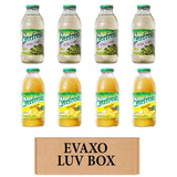 LUV BOX- variety Everfresh Juice 16 oz. pack of 8, Everfresh White Grape, Everfresh Pineapple Juice. by evaxo