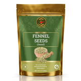 Spice Magic Fennel Seeds | Whole Fennel Seed 7oz (200g), 100% Natural, Fresh, Gourmet Spices and Seasonings for Cooking and Baking I Non-GMO I Indian