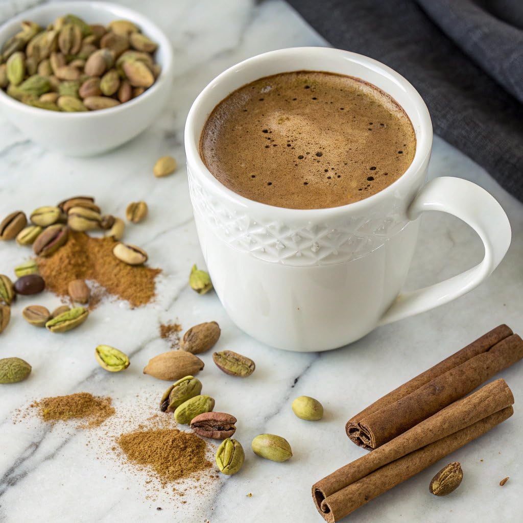 New England Coffee Pistachio Creme Medium Roast Ground Coffee, 11oz Bag (Pack of 1)