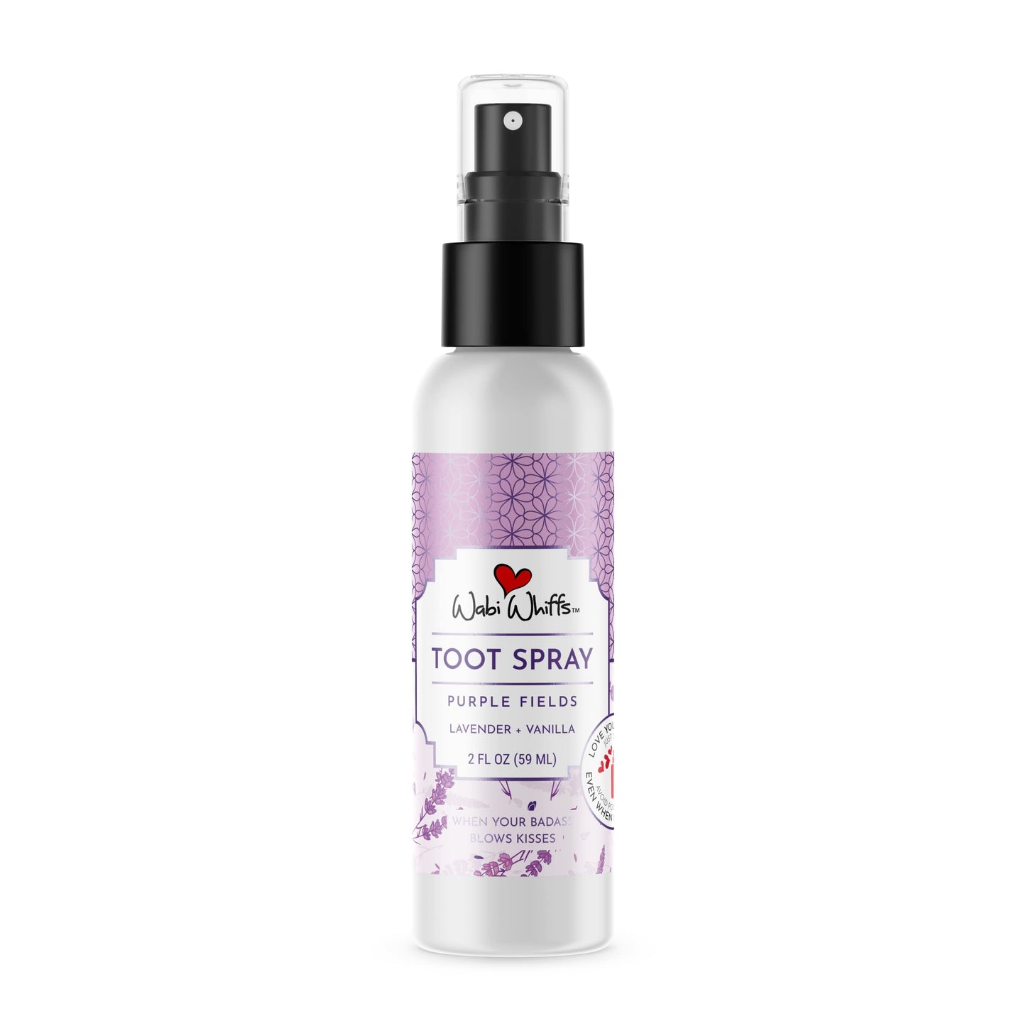 Wabi Whiffs Room and Bathroom Toot Sprays (Purple Fields)