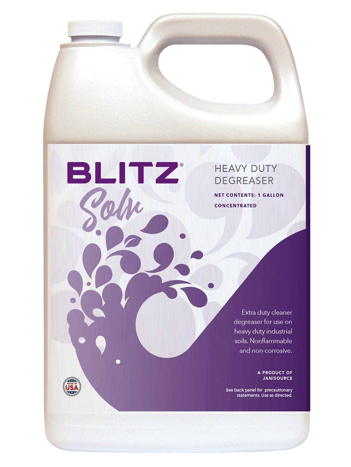 Jani-Source BlitzSolv Heavy Duty All Purpose Cleaner Degreaser Concentrate - 1 Gallon