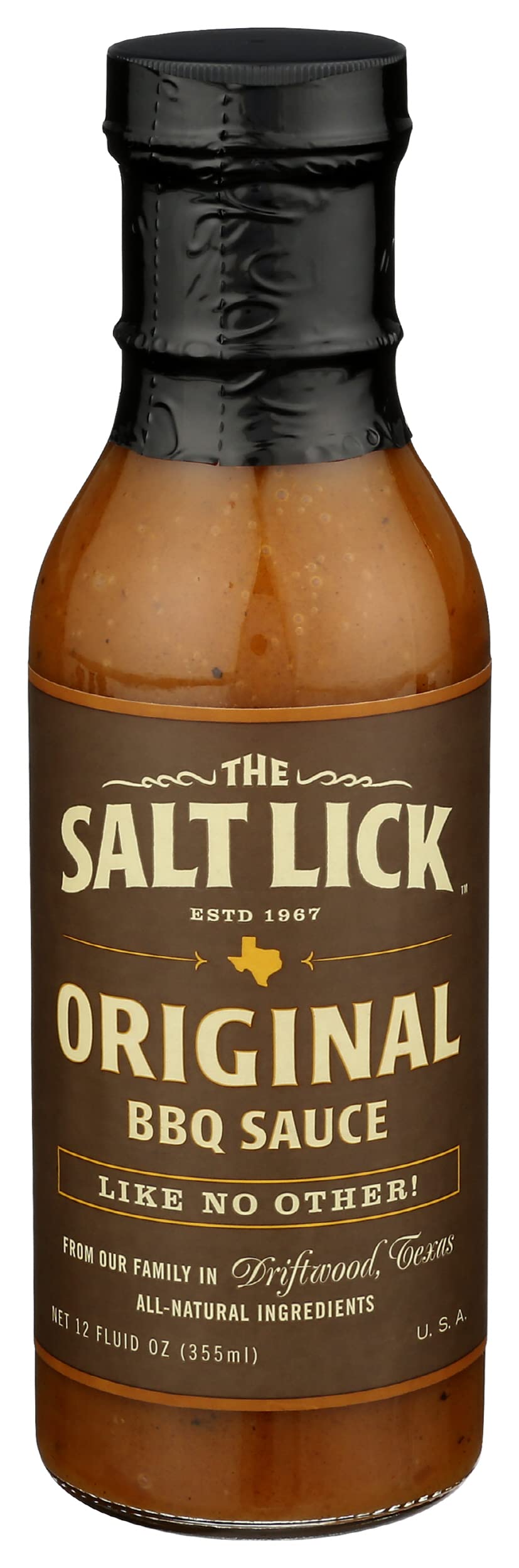 The Salt Lick Original BBQ Sauce, 12.5 OZ