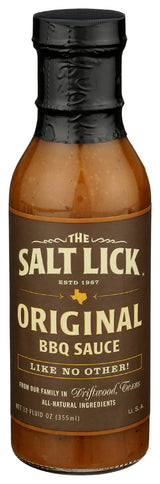 The Salt Lick Original BBQ Sauce, 12.5 OZ